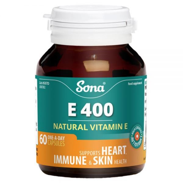 Sona Vitamin E 400 60 Tablets