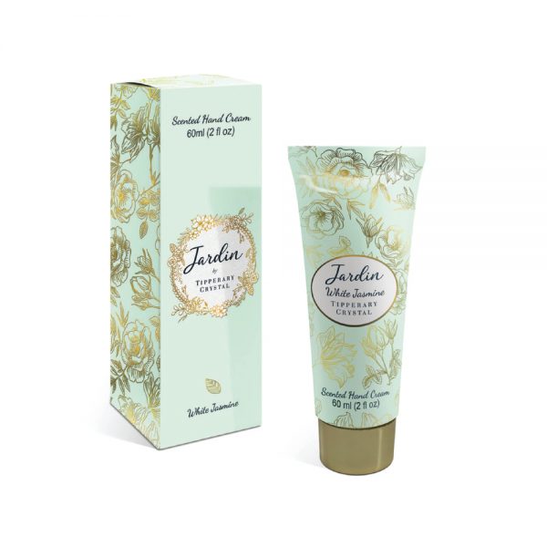 Tipperary Crystal Jardin Collection Hand Cream White Jasmine