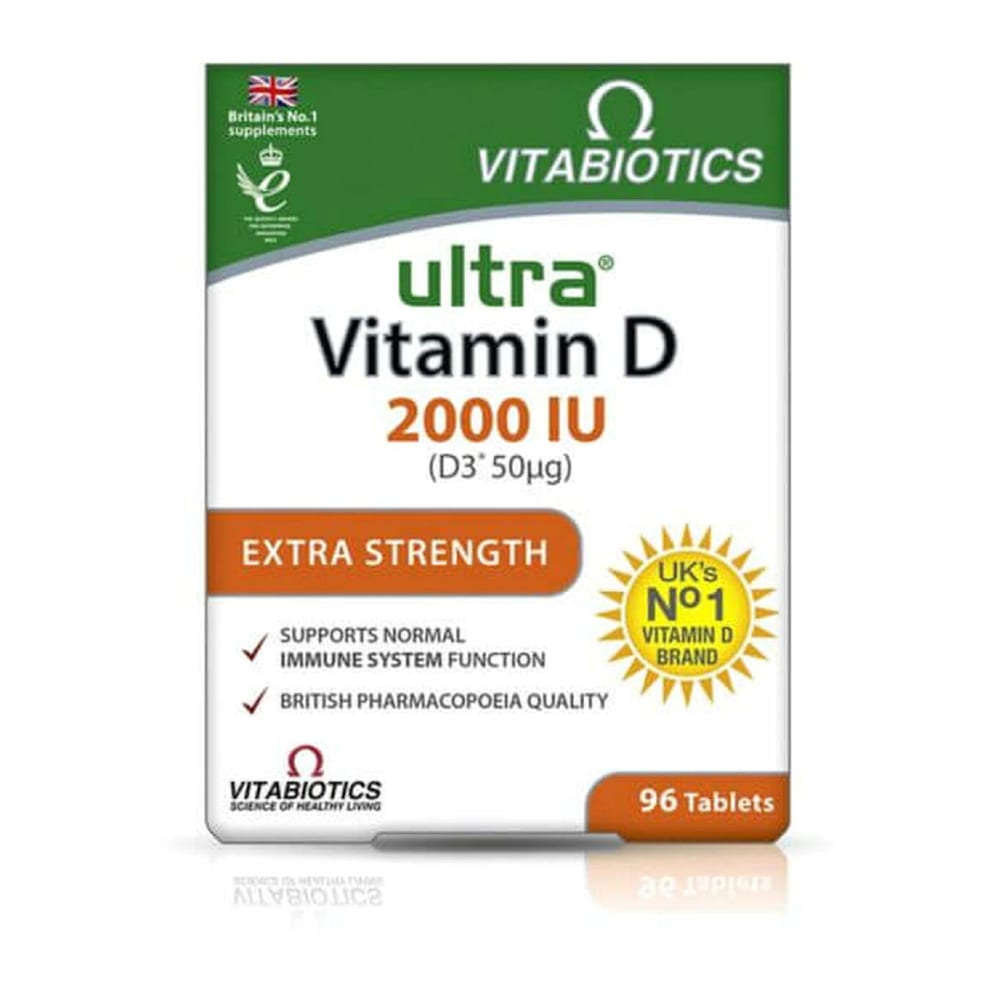 Vitabiotics Ultra Extra Strength Vitamin D3 00iu 50ug 96 Tablets Pharmacyanseo Ie Ireland