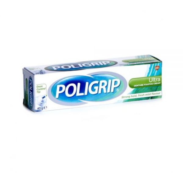 Poligrip Ultra Denture Fixature Cream Fresh Mint Flavour