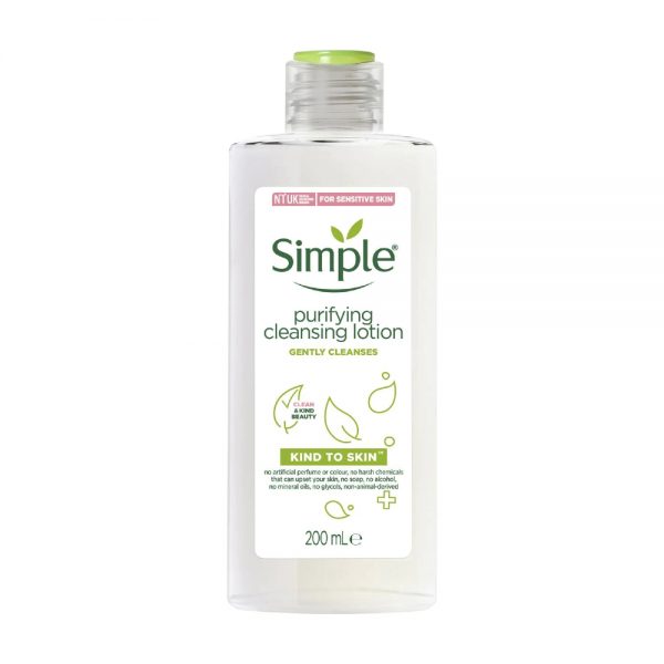 Simple Kind To Skin Purifying Cleansing Lotion