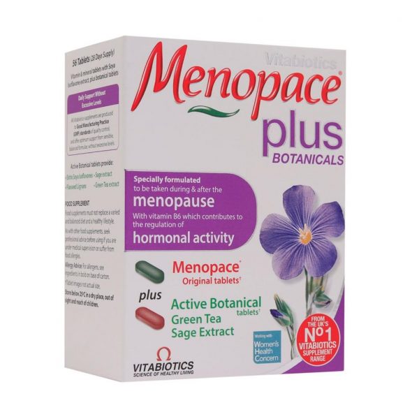 Vitabiotics Menopace Plus Vitamin Tablets