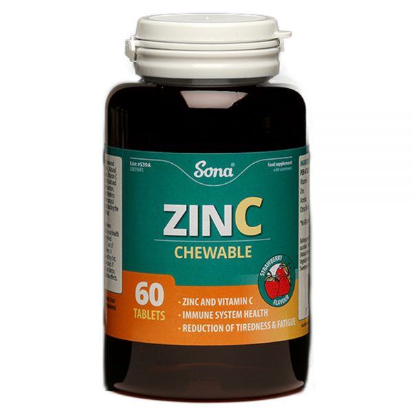 Sona Zinc Chewable 60 Tablets