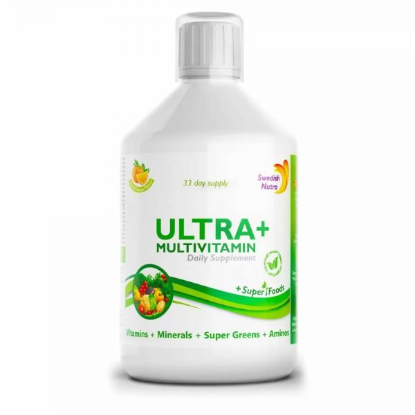 Swedish Nutra Ultra + Multivitamin Liquid For Adults