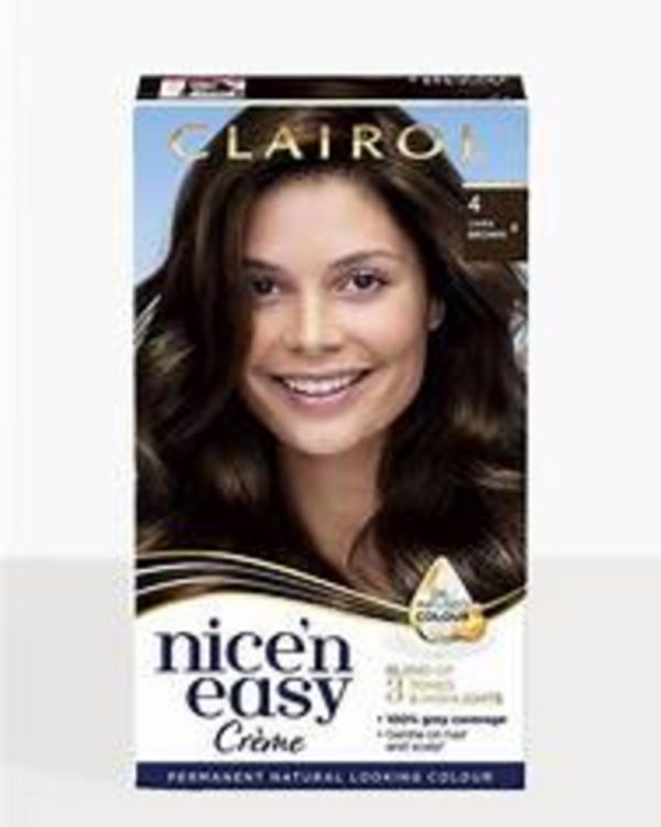 Clairol Nice N Easy 4 Dark Brown