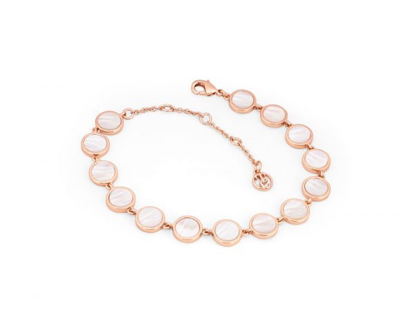 Tipperary Crystal Full Moon Bracelet - Rose Gold