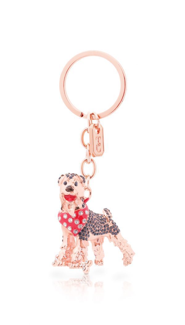 Tipperary Crystal Schnauzer Keyring