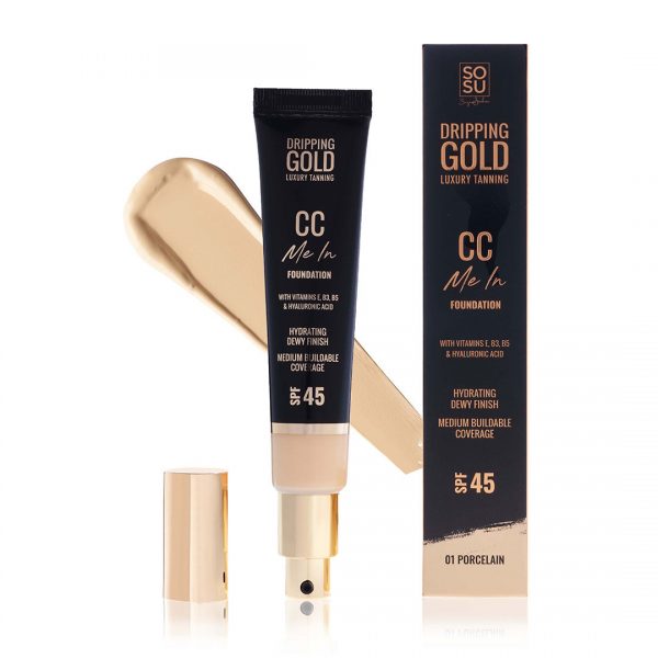 Sosu Dripping Gold CC Me In Foundation 01 Porcelain