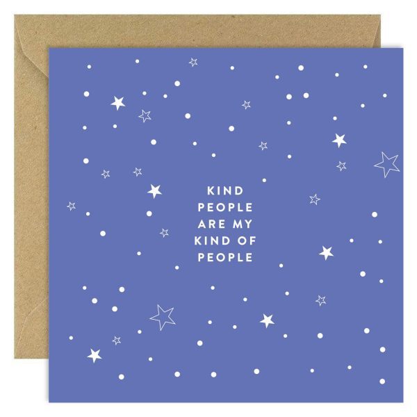 Bold Bunny Kind People Are My Kind Of People Card