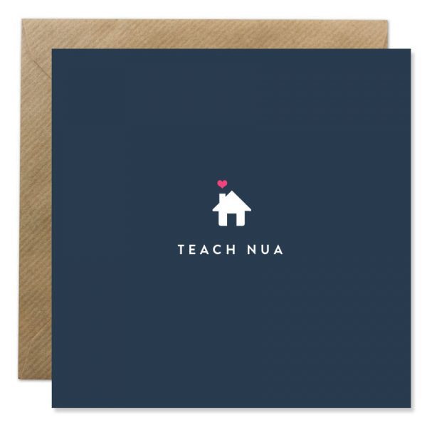 Bold Bunny Teach Nua Card