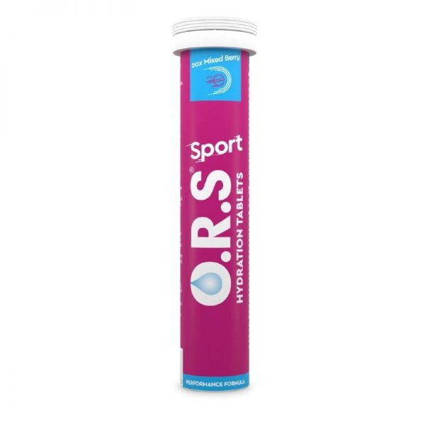 ORS Sport Hydration Tablets Mixed Berry Pack of 20