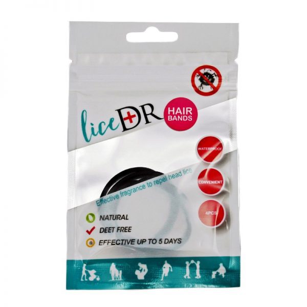 Lice Dr Head Lice Prevention Elastics 4 Pack