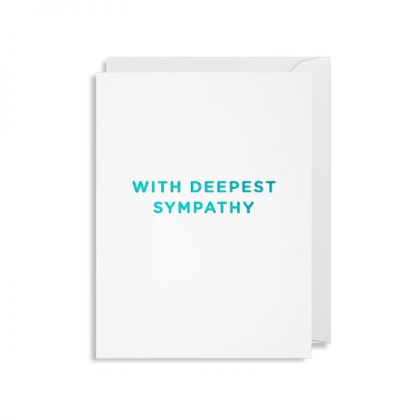 Cherished Greeting Card - With Deepest Sympathy