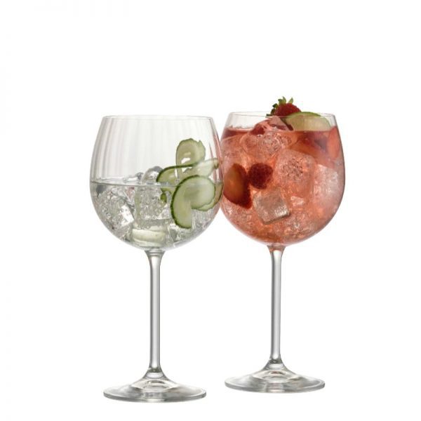 Galway Crystal Erne Gin & Tonic Pair of Glasses