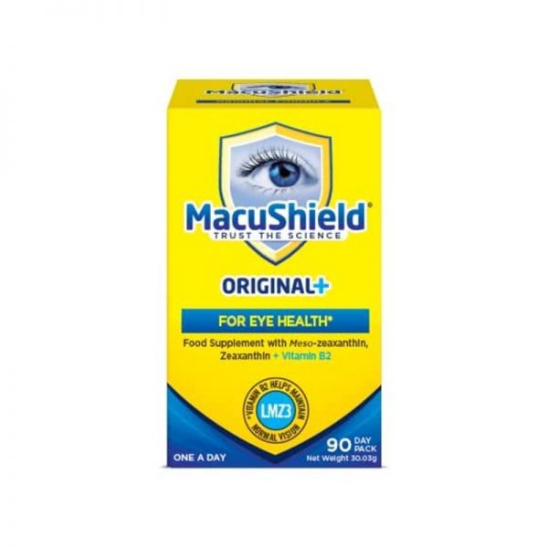 Macushield Original+ Capsules Eye Supplement Pack of 90