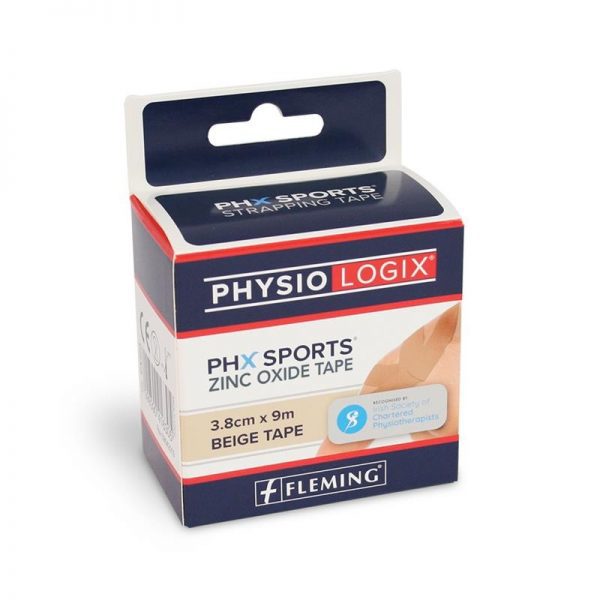 Physiologix Zinc Oxide Tape 3.8cm X 9m Beige