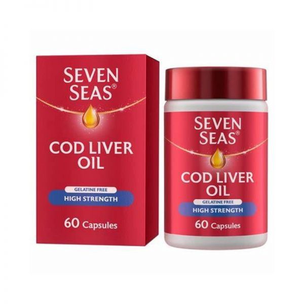 Seven Seas Cod Liver  Oil High Strength Pack of 60