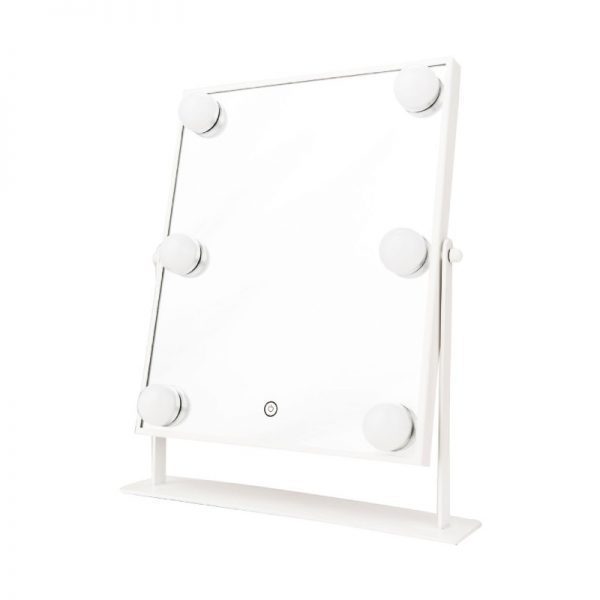 Danielle Creation LED Hollywood Mirror with Bulbs-White