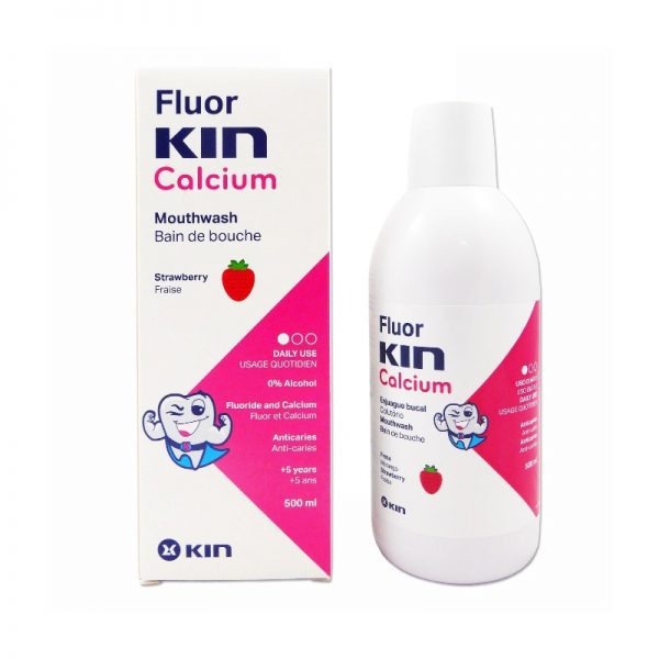 Fluor-Kin Calcium Mouthwash 500ml