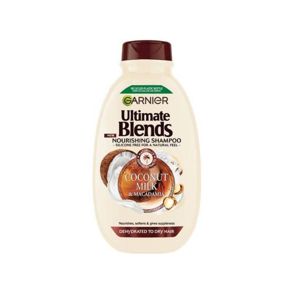 Garnier Ultimate Blends Coconut Milk Dry Hair Shampoo 400ml