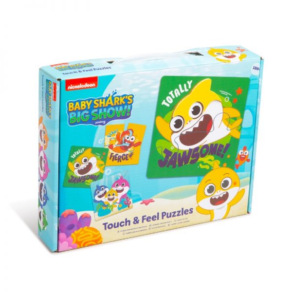 Nickelodeon Baby Shark Big Show! Touch And Feel Puzzles