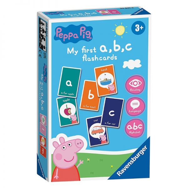 Ravensburger Peppa Pig My First A,B,C Flashcards