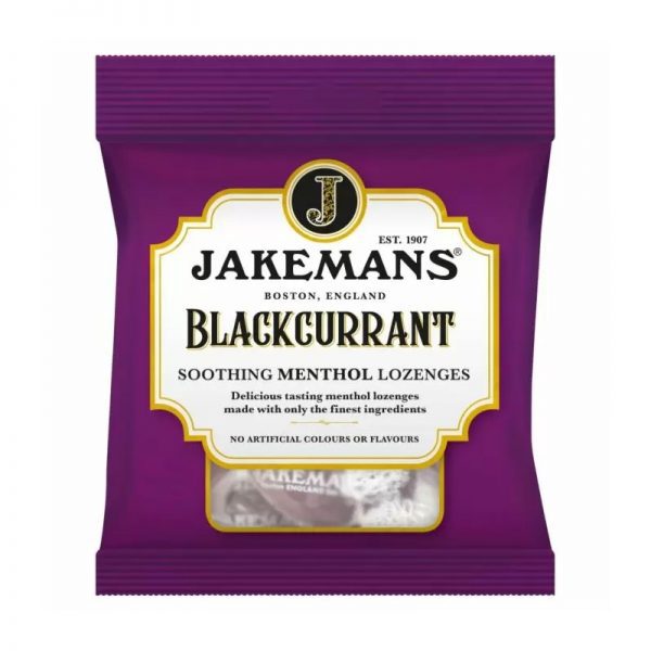 Jakemans Blackcurrant & Menthol Lozenge 73g