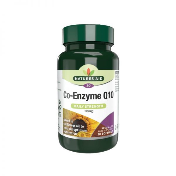 Natures Aid Co-enzyme Q10 30mg