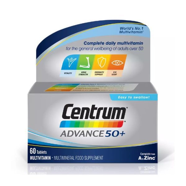 Centrum Advance 50+ Pack of 60 Tablets