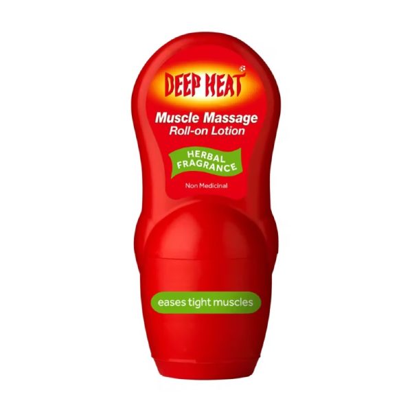 Deep Heat Muscle Massage Roll On Lotion