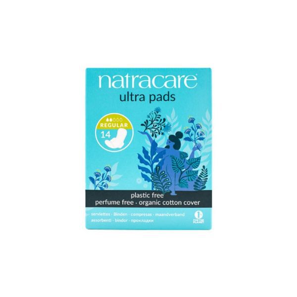 Natural Ultra Super Plus Period Pads without wings - Natracare