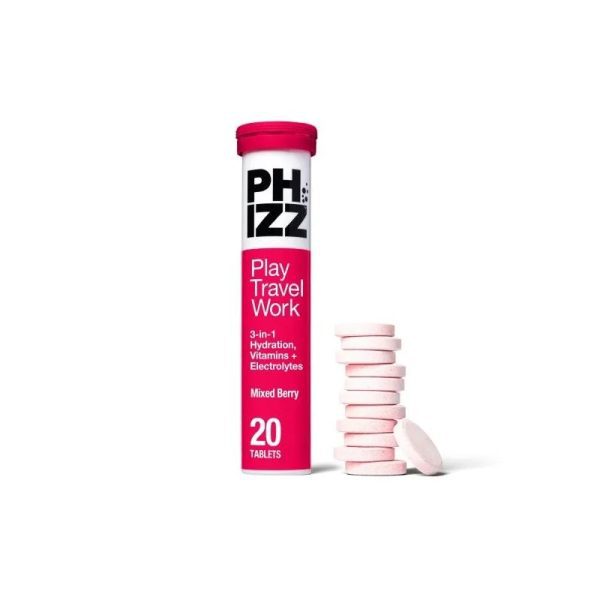 Phizz Mixed Berry Hydration Tablets