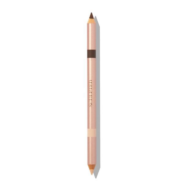 Sculpted Double Ended Kohl Eye Pencil Brown/Nude