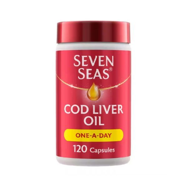 Seven Seas Cod Liver Oil Caps One A Day 120 Capsules