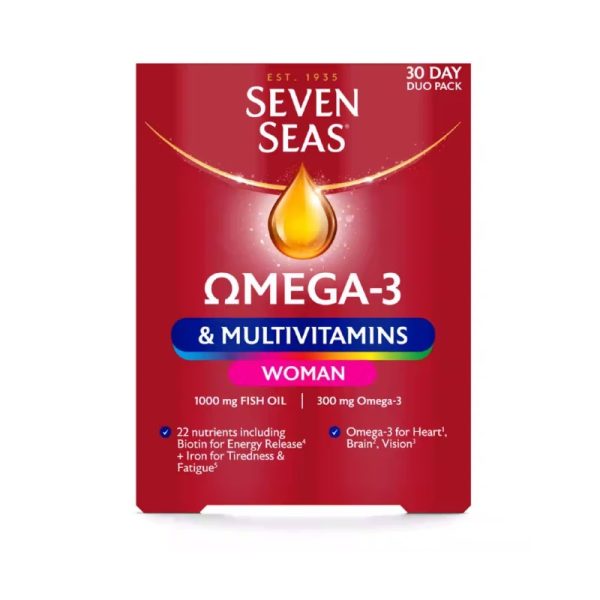 Seven Seas Omega 3 & Multivitamins Woman 30 Pack