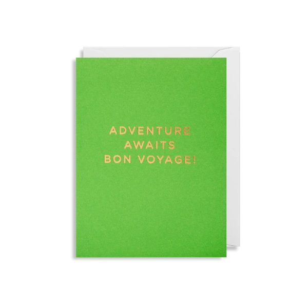 Cherished - Adventure Awaits Bon Voyage! Greeting Card