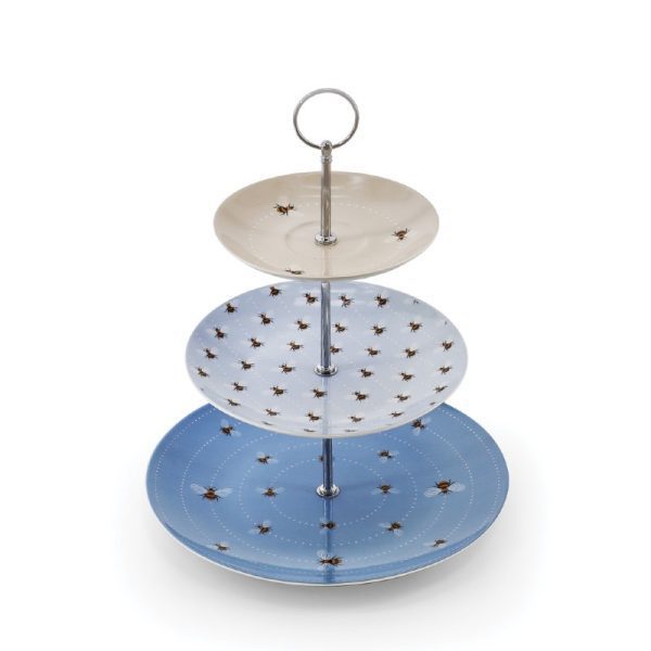 Tipperary Crystal Bees Cupcake Stand