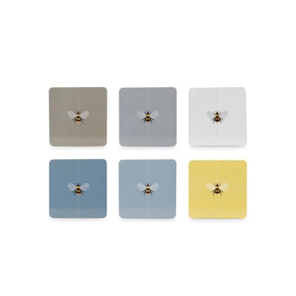 Tipperary Crystal Bees Set of 6 Coasters