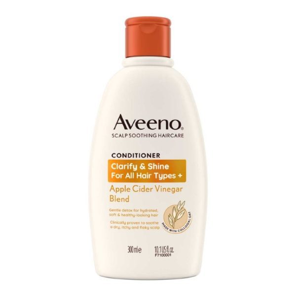 Aveeno Clarify And Shine Conditioner Apple Cider Vinegar