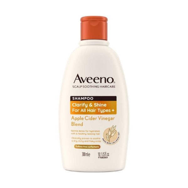 Aveeno Clarify And Shine Shampoo Apple Cider Vinegar