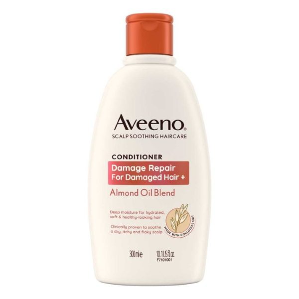 Aveeno Damage Repair For Damaged Hair Conditioner Almond Oil Blend