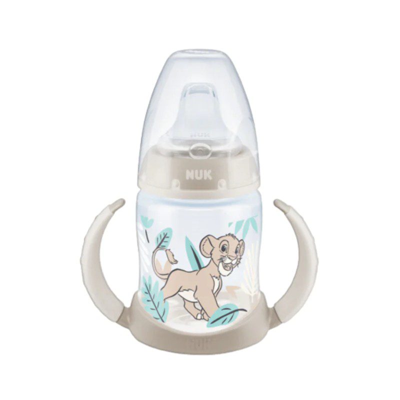 Nuk First Choice Learner Bottle Lion King 6-18 Months 150ml ...