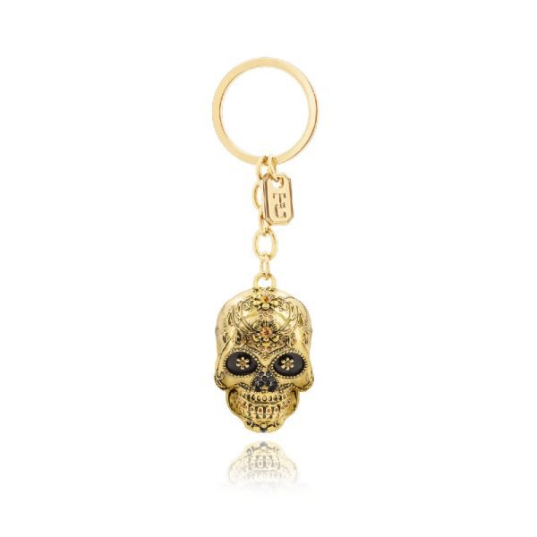 Tipperary Crystal Skull Keyring