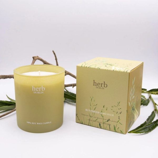 Herb Dublin - Buttercup & Bee Balm Boxed Candle