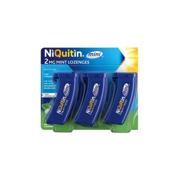 NiQuitin Mini 2MG Mint 60 Lozenges