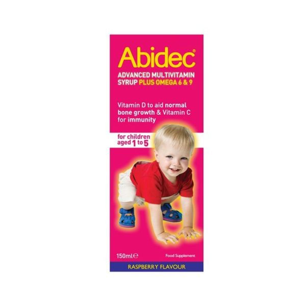 Abidec Advanced Multivitamin Plus Omega Syrup 150ml