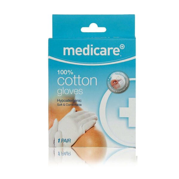 Medicare Cotton Glove One Pair Size Large