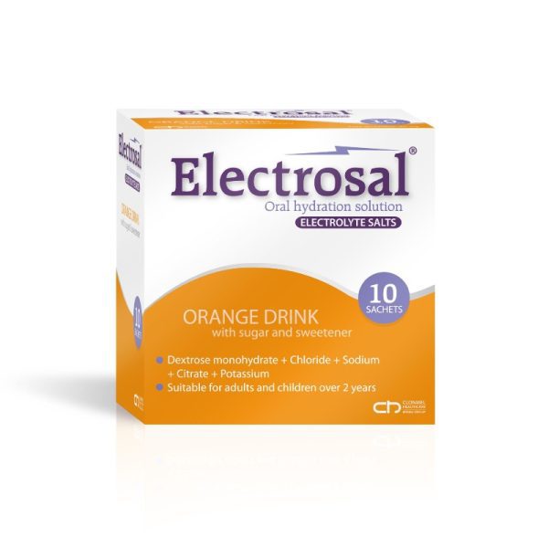 Electrosal Orange Hydration 10 Sachets