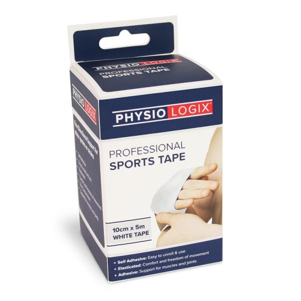 Physiologix Professional Sports Tape 10cm X 5cm - White