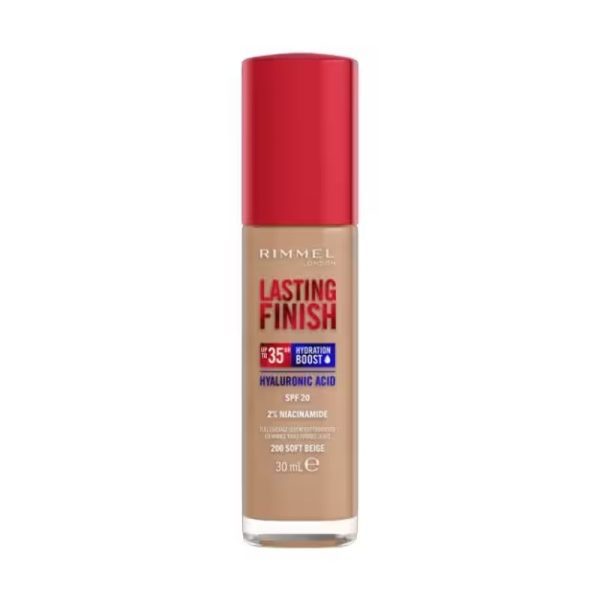 Rimmel Lasting Finish 35 Hour Foundation 200 Soft Beige